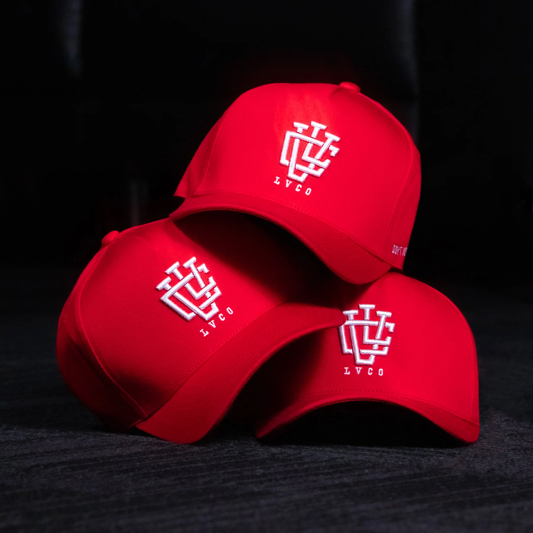 DEEP FIT LVCO "Blood Red" A-Frame Snapback - Image 5