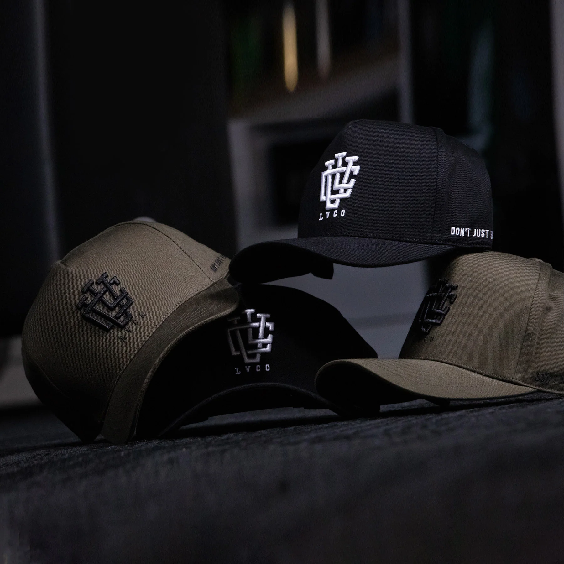 DEEP FIT LVCO "Jet Black" A-Frame Snapback - Image 5