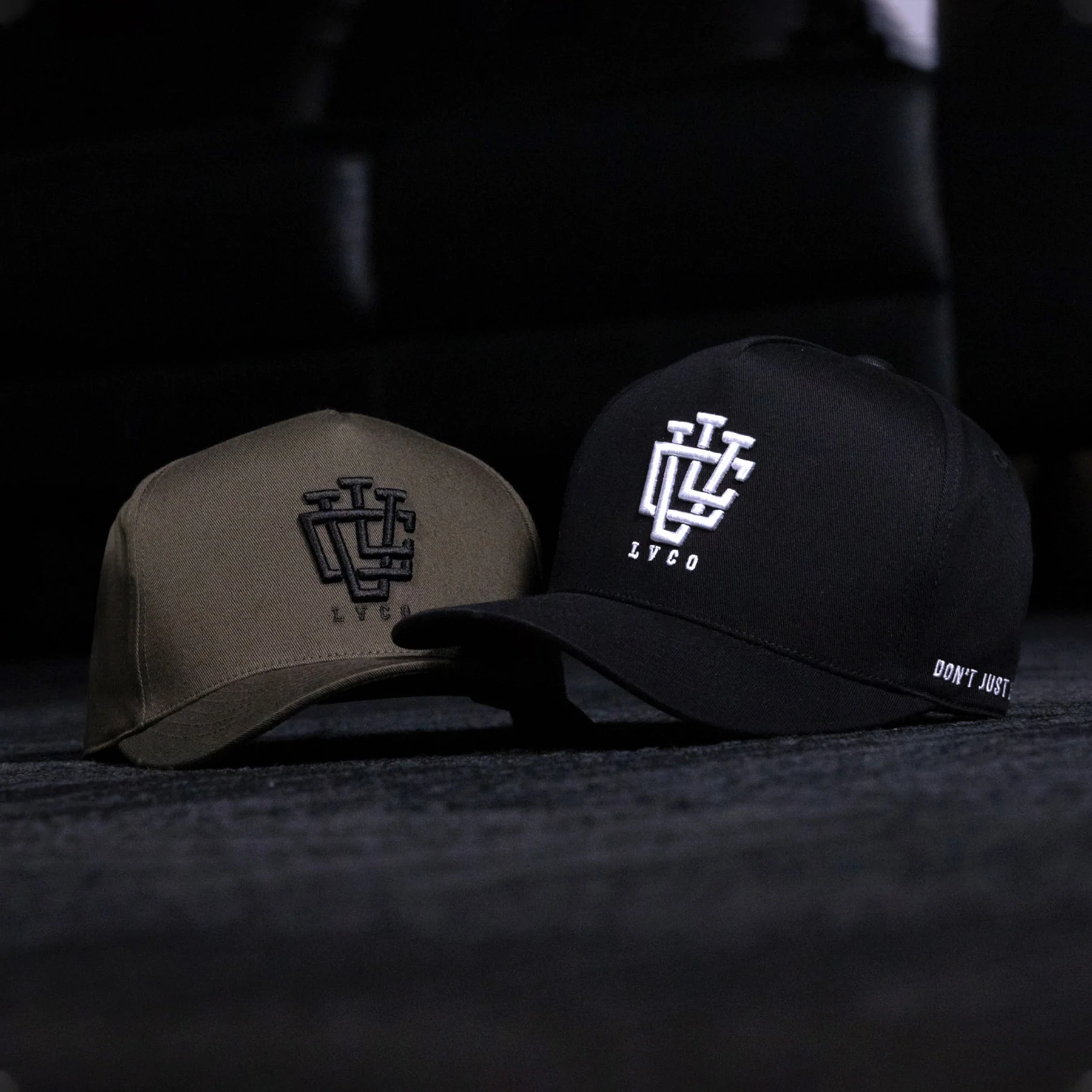 DEEP FIT LVCO "Jet Black" A-Frame Snapback - Image 6