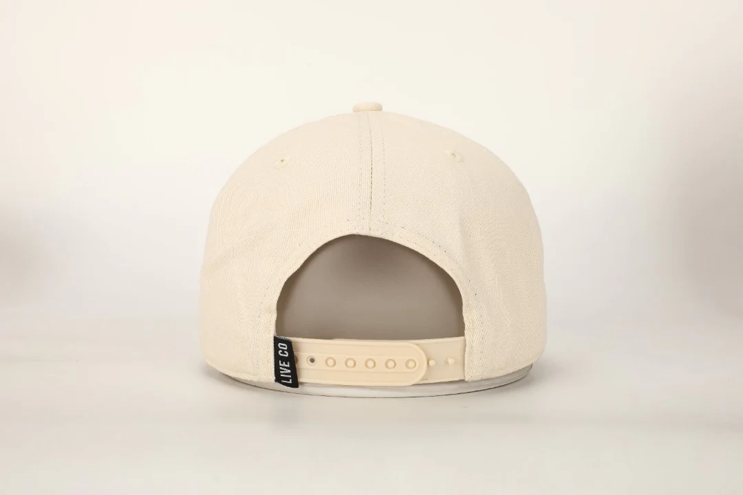 DEEP FIT Live Co. "Oat Signature Series" A-Frame Snapback - Image 5