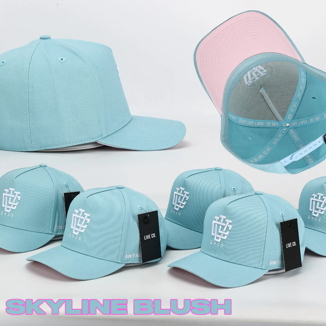 DEEP FIT - SKYLINE BLUSH A-FRAME LVCO SNAPBACK