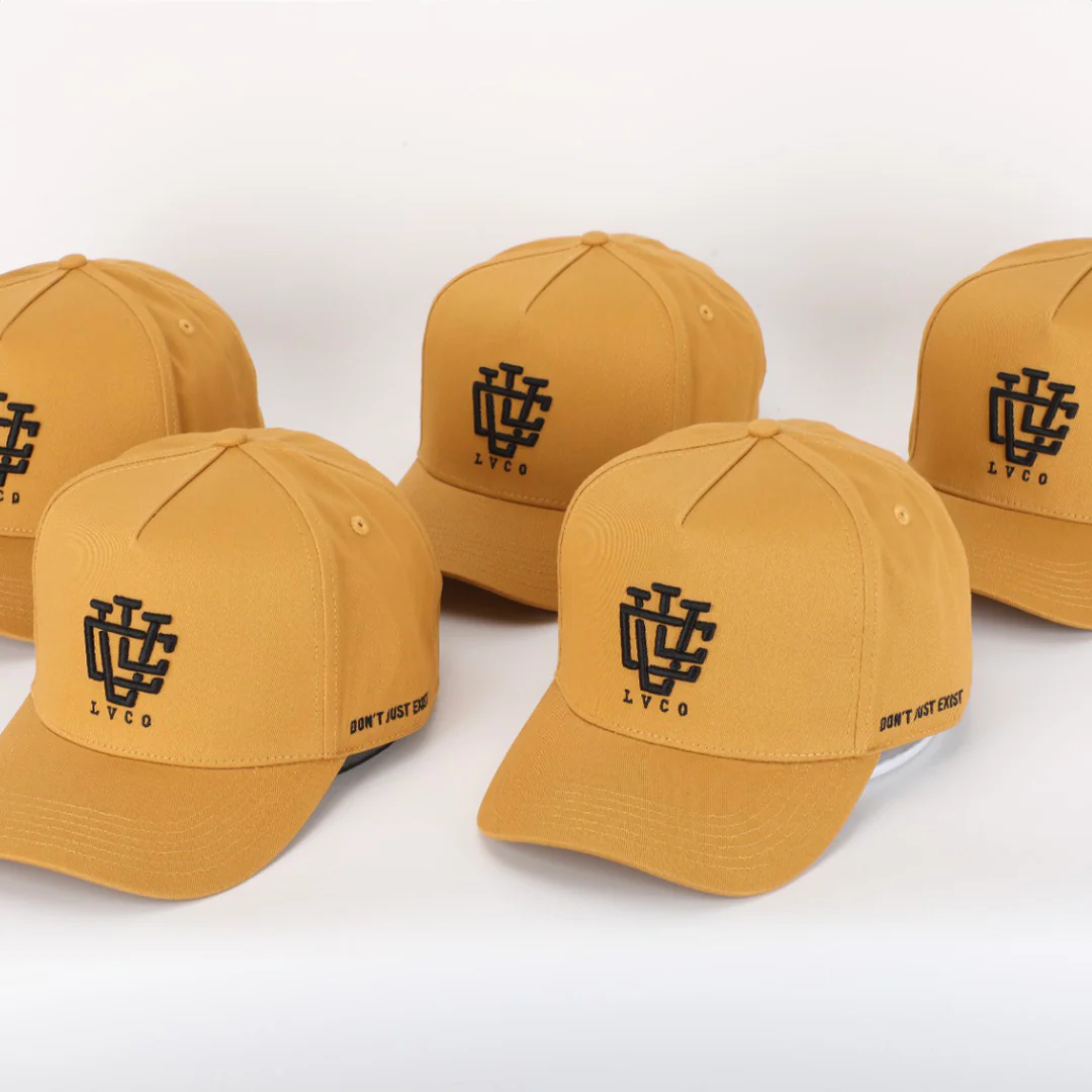 DEEP FIT LVCO "Vegas Gold" A-Frame Snapback - Image 4